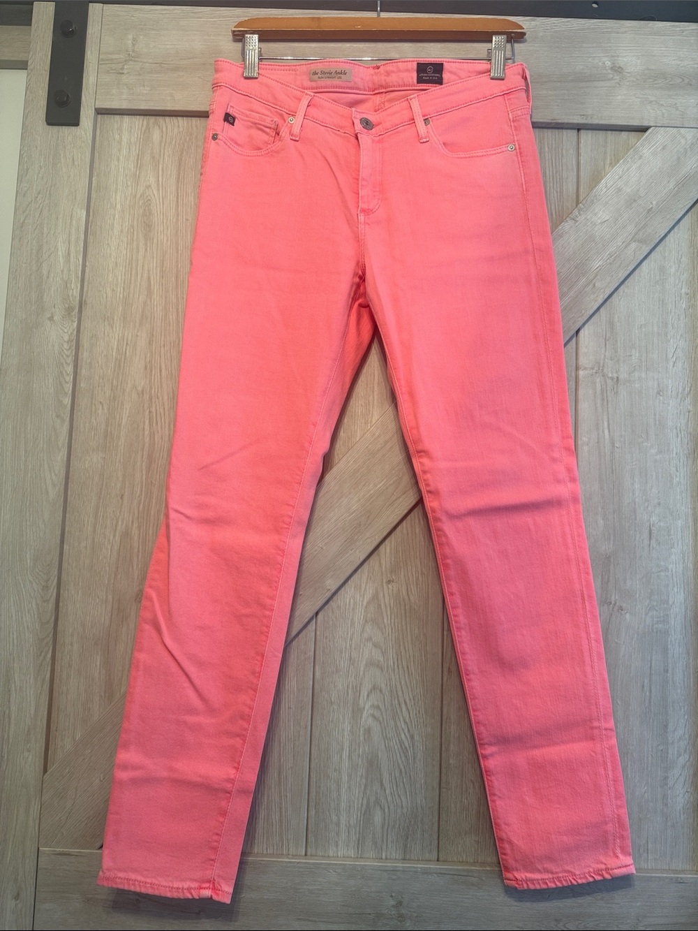 AG Adriano Goldschmied The Stevie Ankle Slim Straight Leg Jeans